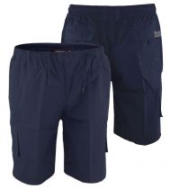 Cargo Short \ Nick\  Bleu Marine de DUKE du 1XL au 8XL