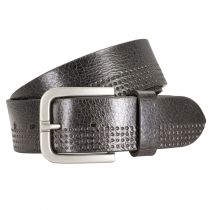 Ceinture Cuir Noir de 120 à 150 cm Lindenmann