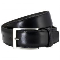 Ceinture Cuir Noir de 120 à 170 cm Lindenmann