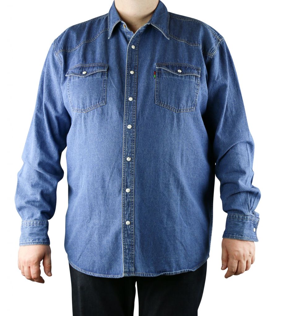 chemise jean homme