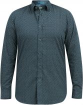 Chemise Manches Longues Bleu Marine Duke Du 3XL au 8XL