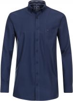 Chemise Manches Longues Bleu Marine Redmond du 2XL au 6XL