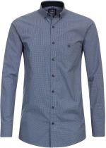 Chemise Manches Longues Bleue Redmond du 2XL au 6XL