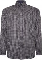 Chemise Manches Longues Grise Kam du 2XL au 8XL