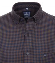 Chemise Manches Longues Marron Redmond du 2XL au 6XL