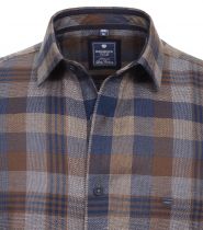 Chemise Manches Longues Marron Redmond du 2XL au 6XL