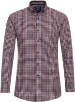 Chemise Manches Longues Rouge Redmond du 2XL au 6XL