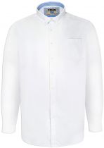 Chemises Manches Longues Blanche Duke Du 2XL au 8XL