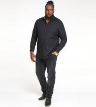 Chemises Manches Longues Noir Duke Du 2XL au 8XL