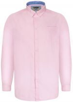 Chemises Manches Longues Rose Duke Du 2XL au 8XL