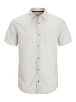 Chemisette Manches Courtes Blanche Jack&Jones du 3XL au 8XL