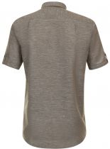 Chemisette Manches Courtes Taupe Redmond du 2XL au 6XL