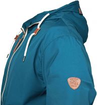 Coupe-vent à Capuche Imperméable Turquoise Brigg du 3XL au 12XL