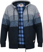 Gilet à Capuche Doublure Polaire Bleu Marine Duke Du 3XL au 8XL