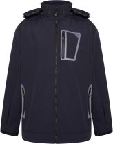 Parka à Capuche Bleu Marine Kam du 2XL au 8XL