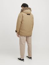 Parka à Capuche Kaki Jack&Jones du 3XL au 8XL