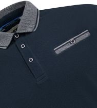 Polo Manches Courtes Bleu Marine Duke Du 3XL au 8XL