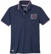 Polo Manches courtes Bleu Marine Redfield du 3XL au 10XL