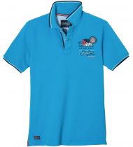 Polo Manches courtes Bleu Redfield du 3XL au 10XL