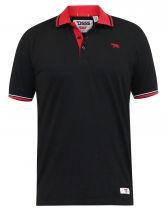 Polo Manches Courtes Noir Duke Du 3XL au 6XL