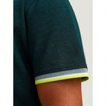 Polo Manches Courtes Vert Jack&Jones du 4XL au 8XL