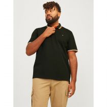 Polo Manches Courtes Vert Jack&Jones du 4XL au 8XL