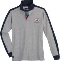 Polo Manches Longues Gris Redfield du 3XL au 10XL