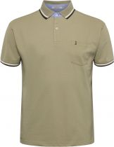 Polo Stretch Manches Courtes Beige All Size du 3XL au 8XL