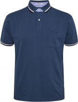 Polo Stretch Manches Courtes Indigo All Size du 3XL au 8XL