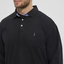 Polo Stretch Manches Courtes Noir All Size du 3XL au 8XL