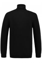 Pull Col Roulé Noir JP1880 du 3XL au 7XL