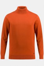 Pull Col Roulé Orange JP1880 du 3XL au 7XL