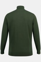 Pull Col Roulé Vert JP1880 du 3XL au 7XL