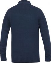 Pull Col Zip Bleu Marine Duke Du 2XL au 5XL