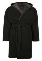 Robe de Chambre Polaire Noir Espionage du 2XL au 8XL