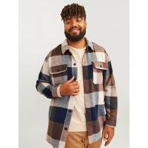 Surchemise  Bleu Marine Jack&Jones du 4XL au 8XL