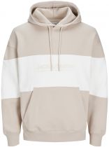 Sweat à Capuche Beige Jack&Jones du 4XL au 8XL