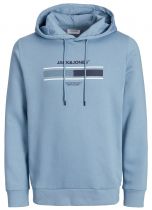 Sweat à Capuche Bleu Jack&Jones du 4XL au 8XL