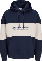 Sweat à Capuche Bleu Marine Jack&Jones du 4XL au 8XL