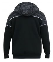 Sweat à Capuche Polaire Noir Duke Du 3XL au 6XL