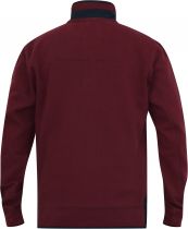 Sweat Col Zip Bordeaux Duke Du 3XL au 8XL