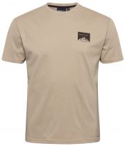 Tshirt Manches Courtes Beige All Size du 3XL au 8XL