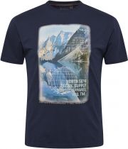 Tshirt Manches Courtes Bleu Marine All Size du 3XL au 8XL 