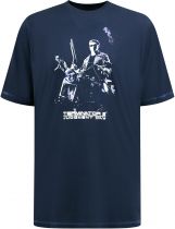 Tshirt Manches Courtes Bleu Marine Duke Du 3XL au 6XL