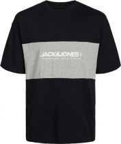 Tshirt Manches Courtes Noir Jack&Jones du 4XL au 8XL