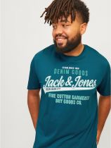 Tshirt Manches Courtes Turquoise Jack&Jones du 4XL au 7XL