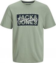 Tshirt Manches Courtes Vert Jack&Jones du 3XL au 8XL